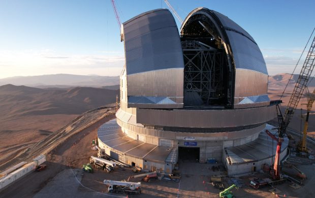 Infraestructura de un proyecto científico en construcción